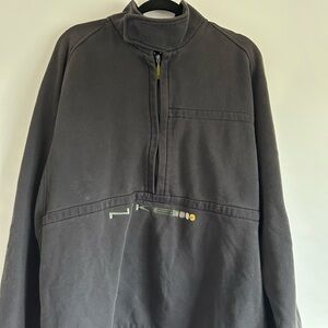 Nike Charcoal Half-Zip Pullover